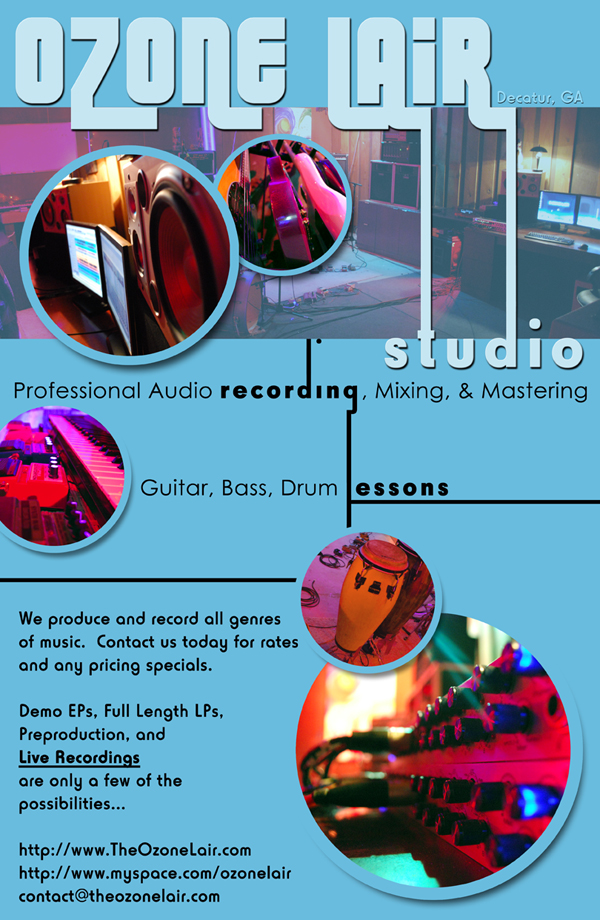 Atlanta Recording Studio Ozone Lair Recording Studio